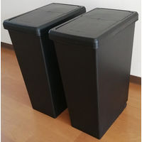 平和工業 スライドペール30Lブラック 4907556239211 1セット(2個入)