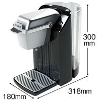 ユニカフェ キューリグ スターターセット ブラック 1セット（マシン本体+カプセル6種×各12杯分+カプセルホルダー）