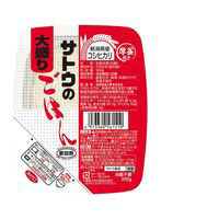 サトウ食品　サトウのごはん 新潟県産コシヒカリ 大盛り 300g　1セット（24食）　パックごはん　包装米飯