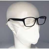 ミックオプチカル オールクリアマスク　MASK 110-L　WH　10枚セット MASK 110-L WH_10P 1袋（10枚入り）（直送品）