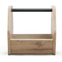 アイリスオーヤマ アイアンウッドボックス ブラック/アッシュブラウン IWB-222 1個