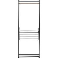 アイリスオーヤマ 折りたたみ物干し　３連タイプ　ブラック OTM-150 1台（直送品）