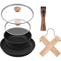 アイリスオーヤマ スキレットコートパンラウンド 6点セット SKL-SE6R 1セット（直送品）