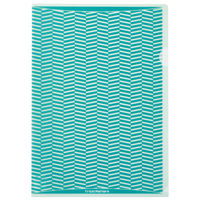 ヒサゴ 抗菌トリック!クリアフォルダ A4 グリーン OP2461 1袋(10枚入)