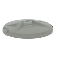 E-CON エコン ダストボックス 丸型 70・90L フタ 808362-00 1個（直送品）