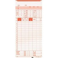 アマノ 標準タイムカードB 100枚入 5箱 Bカード 1セット（直送品）