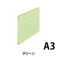 プラス PPフラットファイル A3E グリーン No.102P 1冊