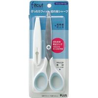 プラス フィットカットスリム SC-160S 白青 10個 1セット（直送品）