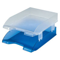 セキセイ デスクトレー SSS-1246 A4 透明 10個 SSS-1246-90 1セット（直送品）