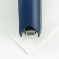 プラス ホッチキス ラクヒット ST-010R 青 5個　1セット（直送品）