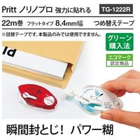 プラス ノリノプロ 強力に貼れる 交換 10個 TG-1222 1箱（直送品）