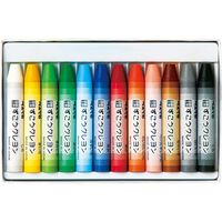 ぺんてる ずこうクレヨン 12色 PTCG1-12 1個