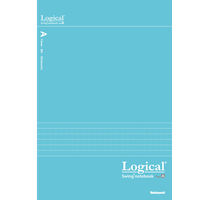 ナカバヤシ ロジカル抗菌表紙ノートB5キュートカラーA罫 NB508A-3P 1パック（3冊入）