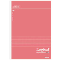 ナカバヤシ ロジカル抗菌表紙ノートB5キュートカラーB罫 NB508B-3P 1パック（3冊入）