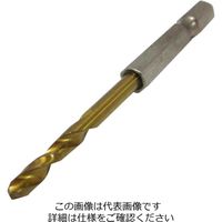 アークランズ GREATTOOL 鉄工用ミドルタイプチタンドリル 4.5mm 3本入り GTMDー45 1セット(15本:3本×5パック)（直送品）