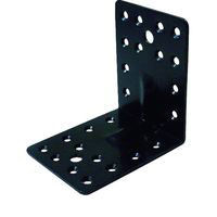 ダイドーハント DAIDОHANT マルチ金物 L型リブ付 ブラック 2.3×70×90×90 00069109 1個 858-6059（直送品）