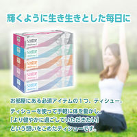 ティッシュペーパー 200組×5箱 スコッティ ウエルネス 1パック（5箱入） 日本製紙クレシア
