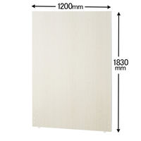 トーカイスクリーン MSパネル 木目調パネル ホワイト（抗菌シート） 高さ1830×幅1200mm MSW-1812Wh 1枚