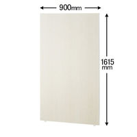 トーカイスクリーン MSパネル 木目調パネル ホワイト（抗菌シート） 高さ1615×幅900mm MSW-1609Wh 1枚