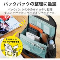 エレコム バッグインバッグ/ボックス型/Mサイズ/ブラック BMA-BBB02BK 1個