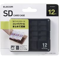 エレコム SDケース/12枚収納/SD CMC-06NSD12 1個