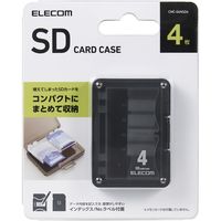 エレコム SDケース/4枚収納/SD CMC-06NSD4 1個