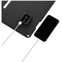 OHM（オーム電機）ソーラーパネル充電器　USB出力付　最大出力16W　BTーJS16