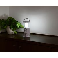 YAMAZEN（山善） ラジオ付 手回し充電LEDランタン ソーラー充電対応 YTMーR300（W）