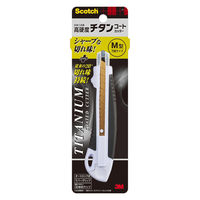 スリーエム(3M) スコッチ チタンコートカッター 本体 Mサイズ 1セット（3本入） TI-CHM