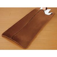 ファミリー・ライフ もこもこ毛布付きごろ寝長座布団 1枚 ブラウン 0381510（直送品）