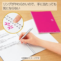 コクヨ ソフトリングノート（ドット入り罫線）3号（A5） ス-SV331BT-LB ライトブルー 1冊