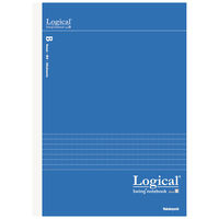 ナカバヤシ ロジカル抗菌表紙ノートB5クールカラーB罫 NB509B-3P 1セット（15冊入）