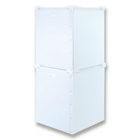 aswill プラダンボックス PD801 外寸：縦500×横500×高さ620mm 4個