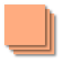 エヒメ紙工 単色おりがみ アイアイカラーうすだいだい NO.17 1セット(300枚:100枚入×3袋)