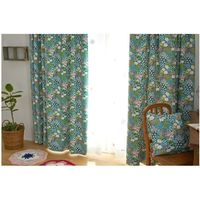 スミノエ デザインライフ カーテン オハナバタケ V1321 1000×1780mm ミックス 4549781250489 1枚（直送品）