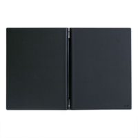 ハピラ 抗菌PVC製メニューファイル 黒 ASMT-KOMF-BK 1冊