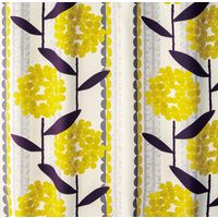 スミノエ デザインライフ セミオーダー カーテン ケイランサス 1800×2500mm イエロー １セット(2枚入)（直送品）