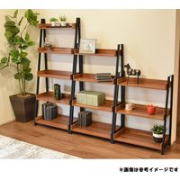 タマリビング マーキュリーシリーズ ラック 3段 幅670×奥行330×高さ900mm ブラウン 50004655 1台（直送品）