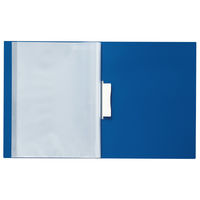 コクヨ（KOKUYO） クリヤーブック<FITUS>固定式 20枚ポケット 2穴とじ具付き 青 ラ-FT20B　1セット（3冊） 64289724（直送品）