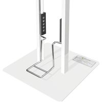 静和産業 足踏みアルコールボトルスタンド 空ボトル付き S3870-39 1台