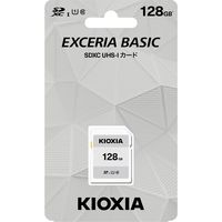 KIOXIA(キオクシア) SDカード 128GB class10 SDHC KCA-SD128GS EXCERIA BASIC  標準画質録画 旧東芝メモリ