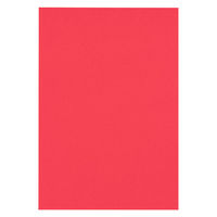 リンテック 色画用紙 ニューカラーR 四切 あか NCR3174　1包(100枚入)