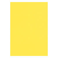 リンテック 色画用紙 ニューカラーR 四切 レモン NCR3194　1包(100枚入)