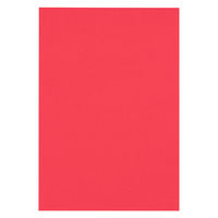 リンテック 色画用紙 ニューカラーR 八切 あか NCR3178　1包(100枚入)