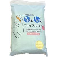 テンダイ 六重ガーゼフェイスタオル イエロー C920040 1セット(6枚入)（直送品）