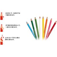 三菱鉛筆 油性ダーマトグラフ 12色セット K760012C 1ダース(12本入)