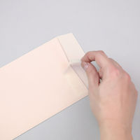 ムトウユニパック 長3 シークレット99 ピンク（80）サイド枠なし ワンタッチ 100P 510296140 1箱（1000枚）