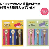 クツワ ふでばこみたいなふせん　レトロ JB001A 1個（直送品）