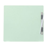 プラス　フラットファイル厚とじ500　A5タテ　ブルー　87565　1袋（10冊入）（わけあり品）