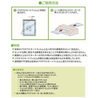 日本エフ・ディー・シー 静電防止ラミネートフィルム A4 100μ 100枚入 PLB216303JD 1冊（直送品）